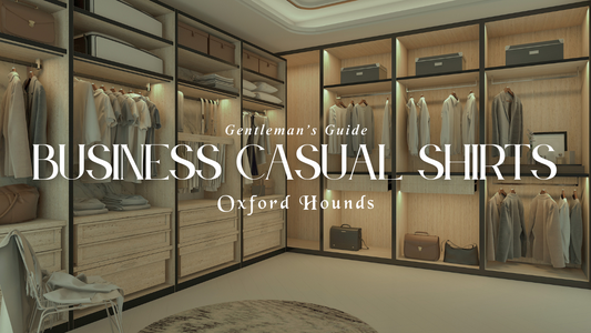 Elevate Your Look with Business Casual Button Down Shirts from Oxford Hounds