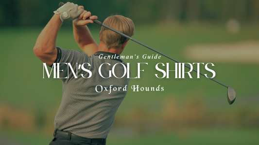 Men's Golf Shirts with Performance Fabric