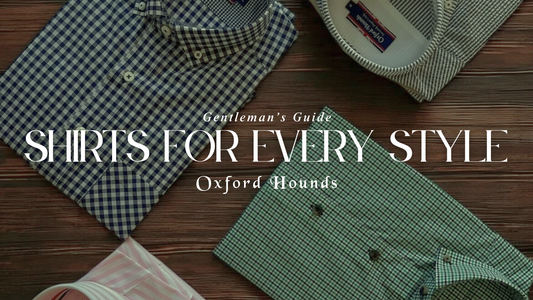Button Down Business Casual: Oxford Hounds Shirts for Every Style