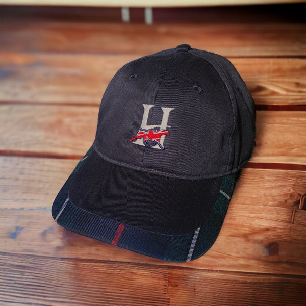 Luxury Baseball Cap Tartan Oxford Hounds
