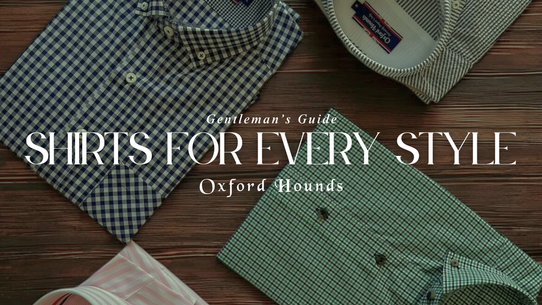 Button Down Business Casual: Oxford Hounds Shirts for Every Style