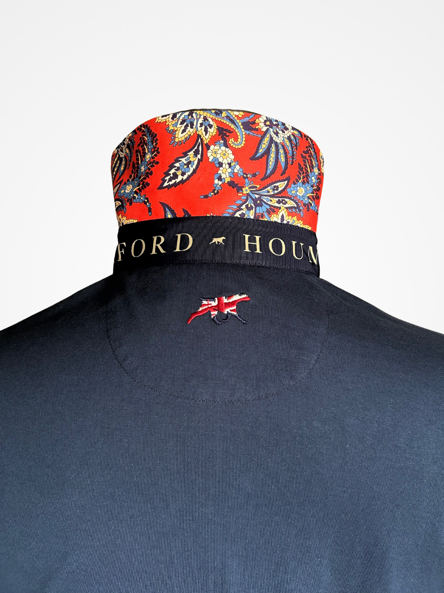 Margate Navy and Red Polo (Ships Fall 2025)
